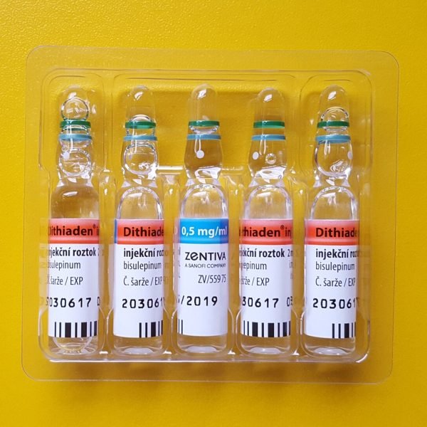 sermorelin 5mg vial, sealed research vial labelled with its lot number