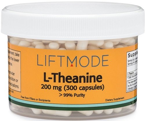 Bottle of CBD capsules with ashwagandha root extract, both amounts stated on the label