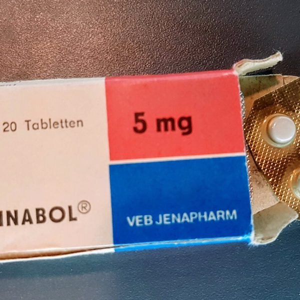 Hundred count bottle of turinabol 10mg tablets with lot number