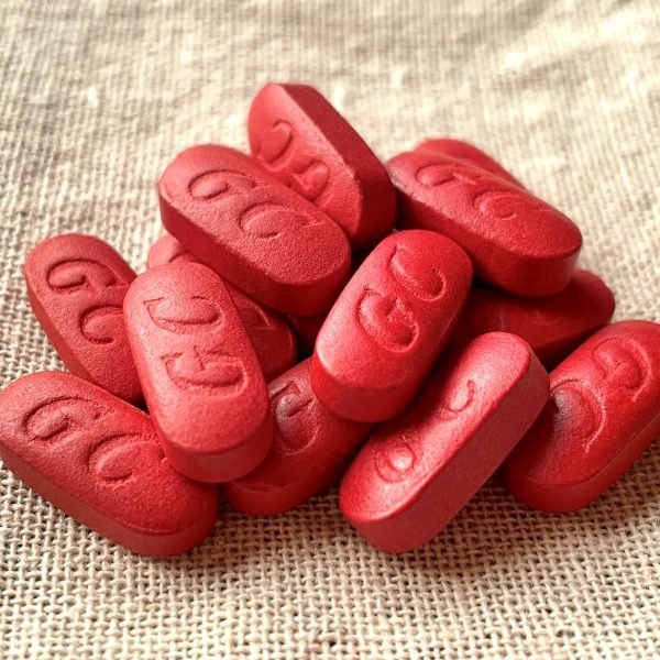 Scored bromocriptine mesylate tablets 2.5 mg in a bottle of thirty
